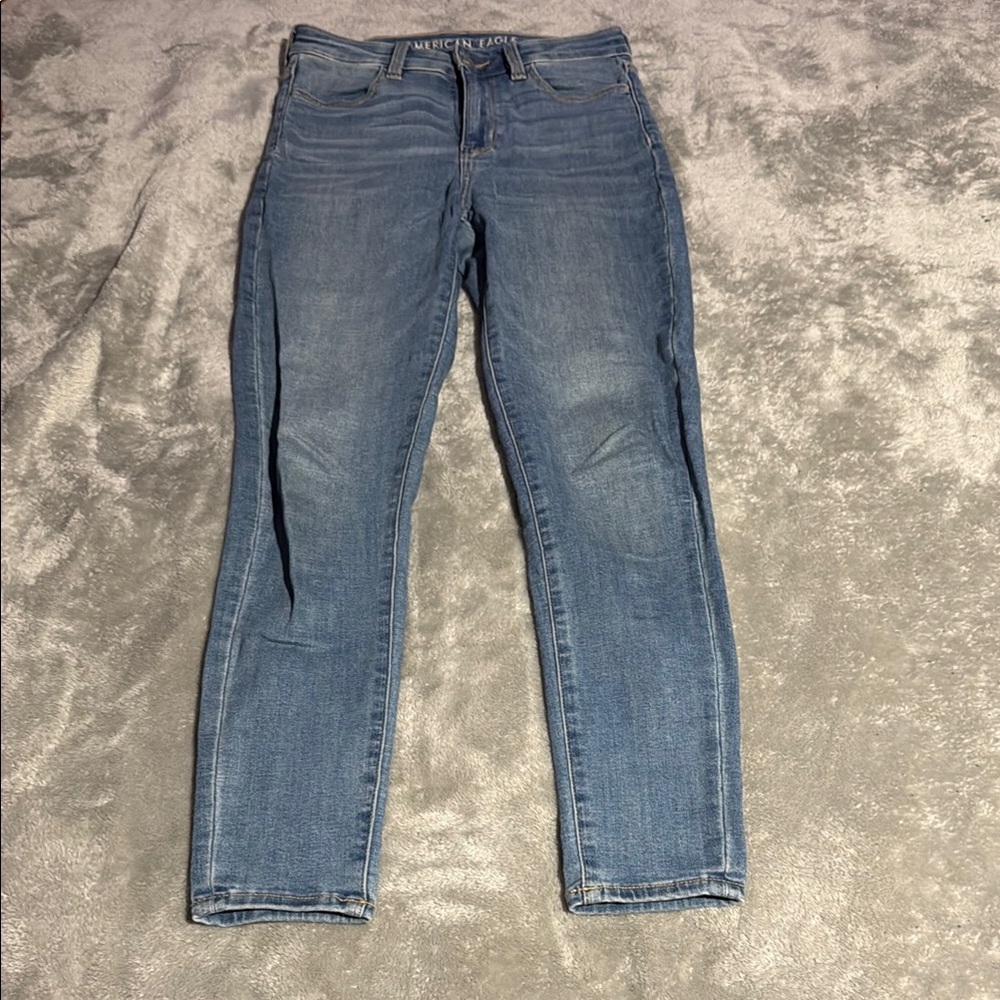 Women's Blue American Eagle Outfitters Skinny Jeans